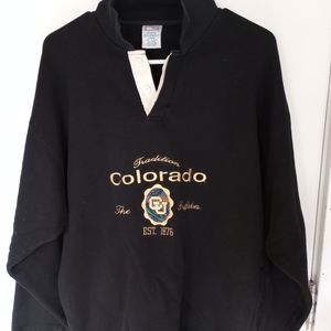 Crable Sportswear Vintage Colorado Buffaloes Brand New, Never Worn Sweater.